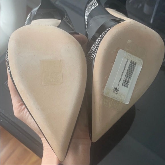 NEW Jimmy Choo Shoes stiletto heels 38 black @jimmychoo #jimmychoo - Picture 3 of 12